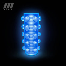 M for Men Soft + Wet Reversible Orb Glow in the Dark Self-Lubricating Stroker Frosted