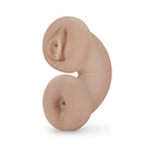 M for Men Soft + Wet Double Trouble Glow in the Dark Self-Lubricating Stroker Beige