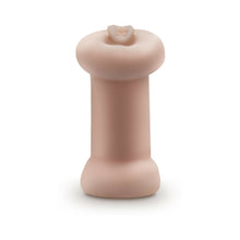 M for Men Soft + Wet Double Trouble Glow in the Dark Self-Lubricating Stroker Beige