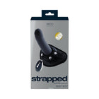 Vedo Strapped Rechargeable Strap-On Just Black