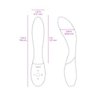 LELO MONA WAVE Rechargeable G-Spot Vibrator Deep Rose