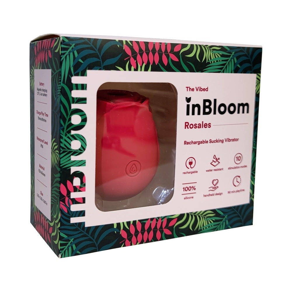 inBloom Rosales Sucking Vibrator