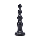 Tantus Ripple Large Beaded Anal Plug Onyx