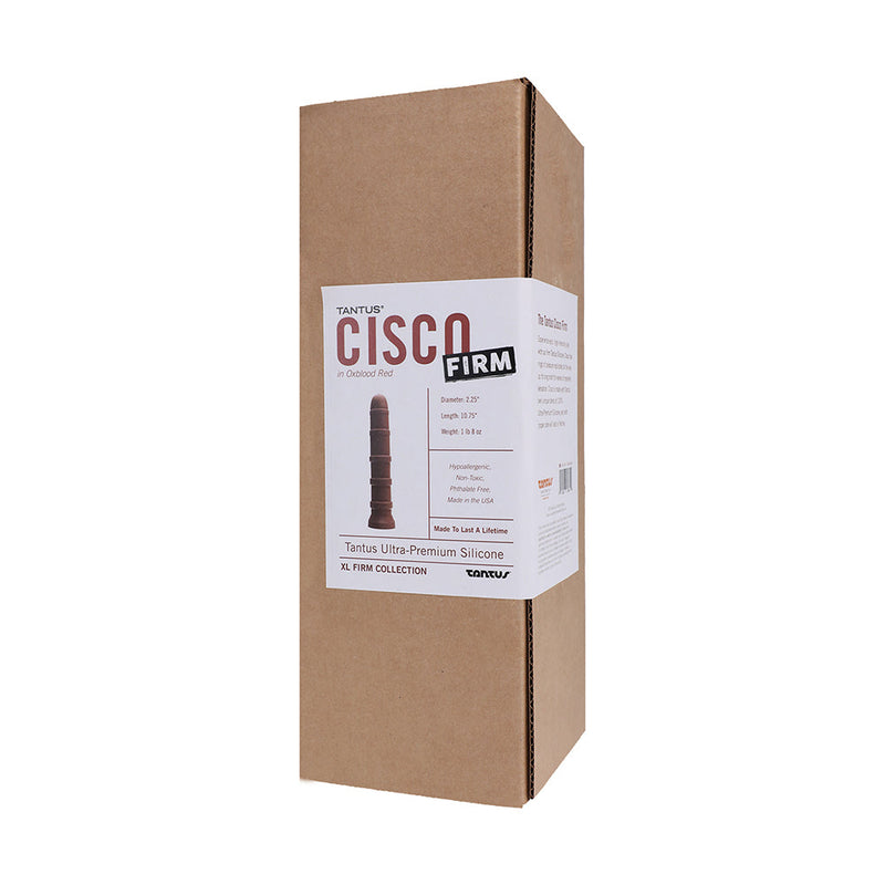 Tantus Cisco Firm Dildo Garnet (Box)