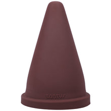 Tantus Cone Squat Firm Dildo Garnet (Box)