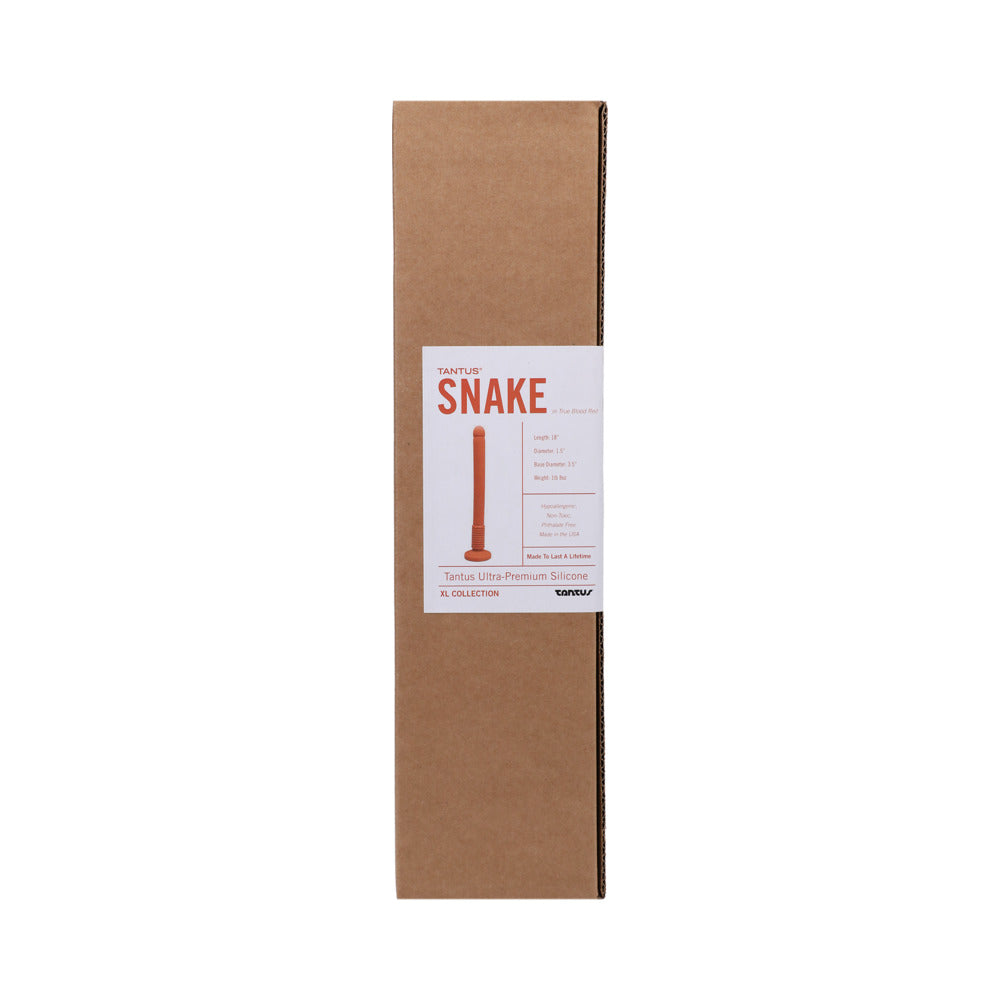 Tantus Snake Dildo Ruby (Box)