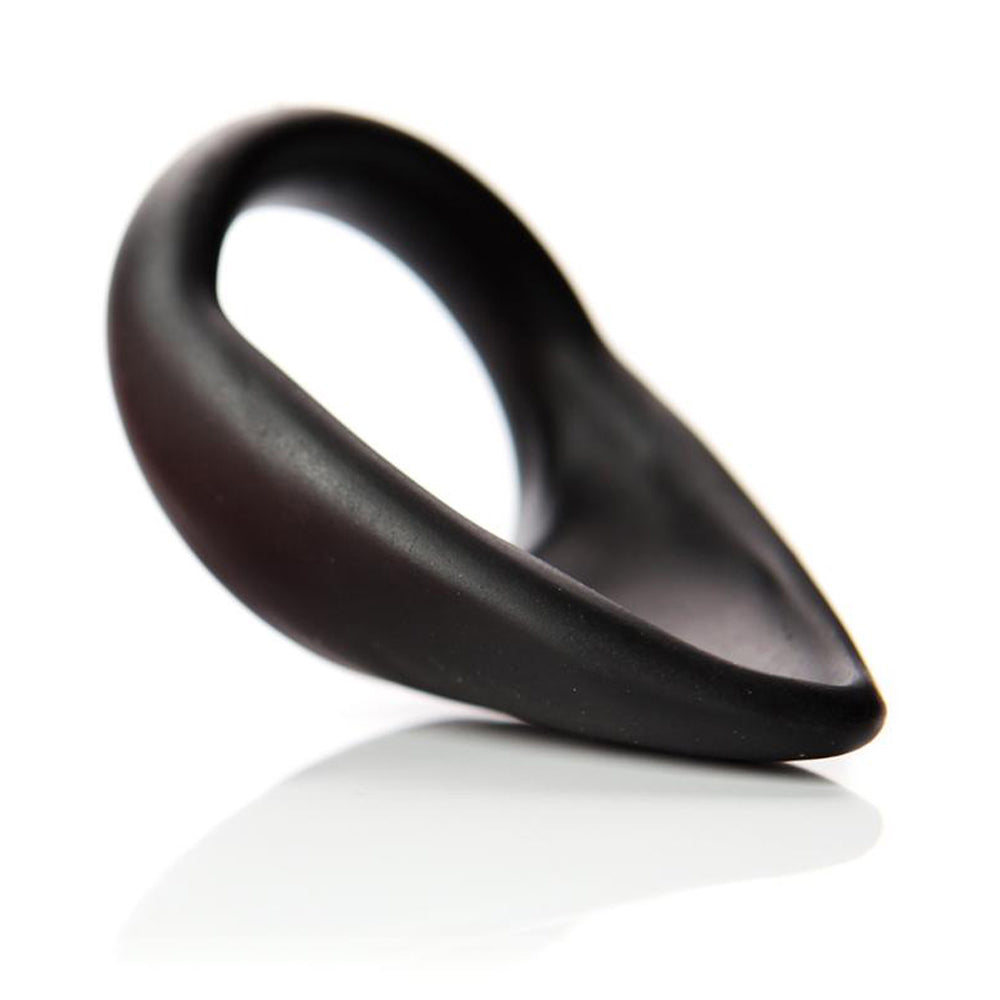 Tantus Cock Sling Teardrop 1.75 in. Onyx (Bag)