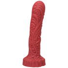 Tantus Groove Textured Dildo Ruby (bag)