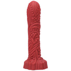 Tantus Groove Textured Dildo Ruby (bag)
