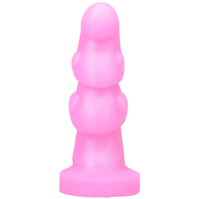 Tantus Hookah Textured Dildo Bubble Gum (Bag)