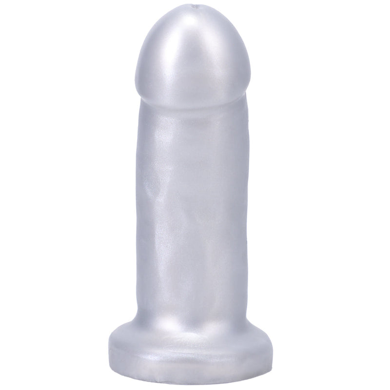Tantus They/Them Super Soft Dildo Silver