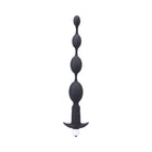 Tantus Vibrating Progressive Beads Vibrating Beaded Anal Plug Onyx