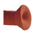 King Cock Plus 6 in. Triple Density Cock Realistic Dildo With Suction Cup Brown