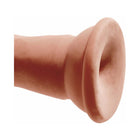 King Cock Plus 7 in. Triple Density Cock Realistic Dildo With Suction Cup Tan