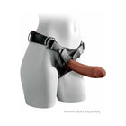 King Cock Plus 8 in. Triple Density Cock Realistic Dildo With Suction Cup Brown