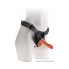 King Cock Plus 6.5 in. Triple Density Cock With Balls Realistic Suction Cup Dildo Tan