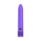 Royal Gems Shiny Rechargeable ABS Bullet Vibrator Purple