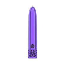 Royal Gems Shiny Rechargeable ABS Bullet Vibrator Purple