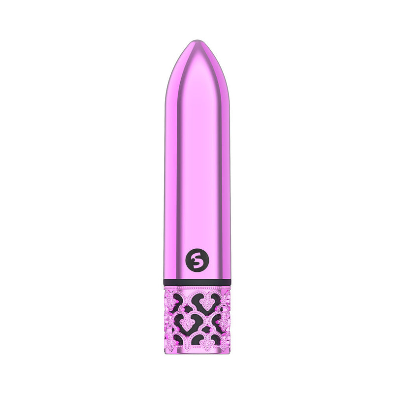 Royal Gems Glamour Rechargeable ABS Bullet Vibrator Pink