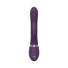 VIVE AIMI Rechargeable Swinging Pulse-Wave Silicone Rabbit Vibrator Purple