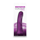 Colours Pleasures 7 in. Vibrating Dildo Purple