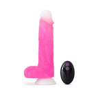 Neo Elite Roxy 8 in. Silicone Gyrating Dildo with Balls Pink