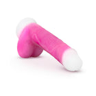 Neo Elite Roxy 8 in. Silicone Gyrating Dildo with Balls Pink