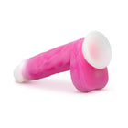 Neo Elite Roxy 8 in. Silicone Gyrating Dildo with Balls Pink