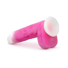 Neo Elite Roxy 8 in. Silicone Gyrating Dildo with Balls Pink