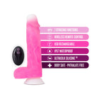 Neo Elite Roxy 8 in. Silicone Gyrating Dildo with Balls Pink