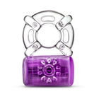 Play with Me Pleaser Rechargeable Vibrating C-Ring Purple