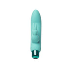 Powerbullet Alice''s Bunny Rechargeable Bullet Vibrator with Silicone Rabbit Sleeve Teal