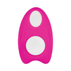 Gender X Under The Radar Rechargeable Remote-Controlled Magnetic Silicone Underwear Vibrator Pink
