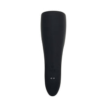 Gender X The Embrace Rechargeable Vibrating Pulsing Silicone Masturbator Black