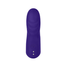 FemmeFunn Dioni Rechargeable Silicone Finger Vibrator Small Dark Purple