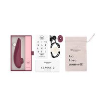 Womanizer Classic 2 Rechargeable Silicone Pleasure Air Clitoral Stimulator Bordeaux
