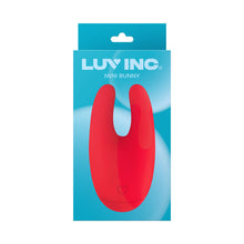 Luv Inc Bu89 Mini Bunny Rechargeable Silicone Vibrator Red