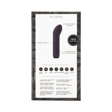 Je Joue G-Spot Bullet Vibrator Rechargeable Silicone Purple