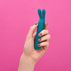 Je Joue Rabbit Bullet Vibrator Rechargeable Silicone Teal