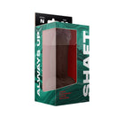 Shaft Model N: 7.5 in. Dual Density Silicone Dildo with Balls Mahogany