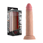 Shaft Model J: 7.5 in. Dual Density Silicone Dildo Pine