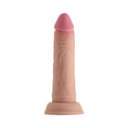 Shaft Model J: 6.5 in. Dual Density Silicone Dildo Pine