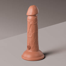 King Cock Elite 7 in. Dual Density Silicone Cock Realistic Dildo With Suction Cup Tan