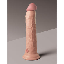 King Cock Elite 9 in. Dual Density Silicone Cock Realistic Dildo With Suction Cup Beige