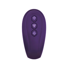 Evolved 2 Become 1 Rechargeable Remote-Controlled Silicone Strapless Strap-On With Suction Purple