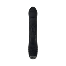Evolved Bodacious Bunny Rechargeable Silicone Rabbit Vibrator Black