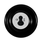 Adam & Eve Rear Rocker Rechargeable Vibrating Glass Anal Plug Black