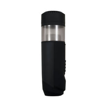 Gender X Message In A Bottle Rechargeable Thrusting Spinning Stroker with Suction Cup Base Black