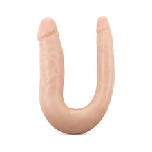 Dr. Skin Mini Double Dong Realistic 12 in. Dual-Ended Dildo Beige