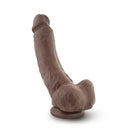 Coverboy The Mechanic Realistic 9 in. Dildo with Balls Brown
